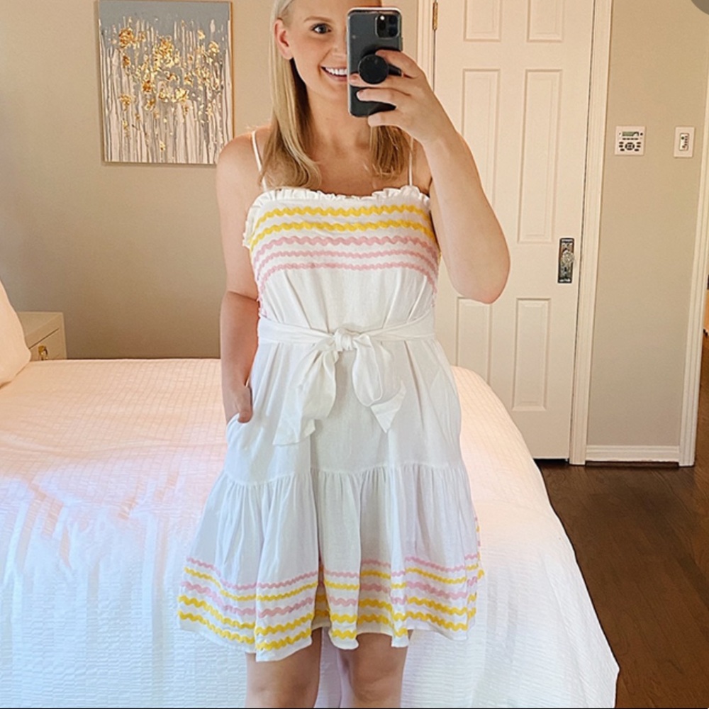 Lisa Marie Fernandez White Dress